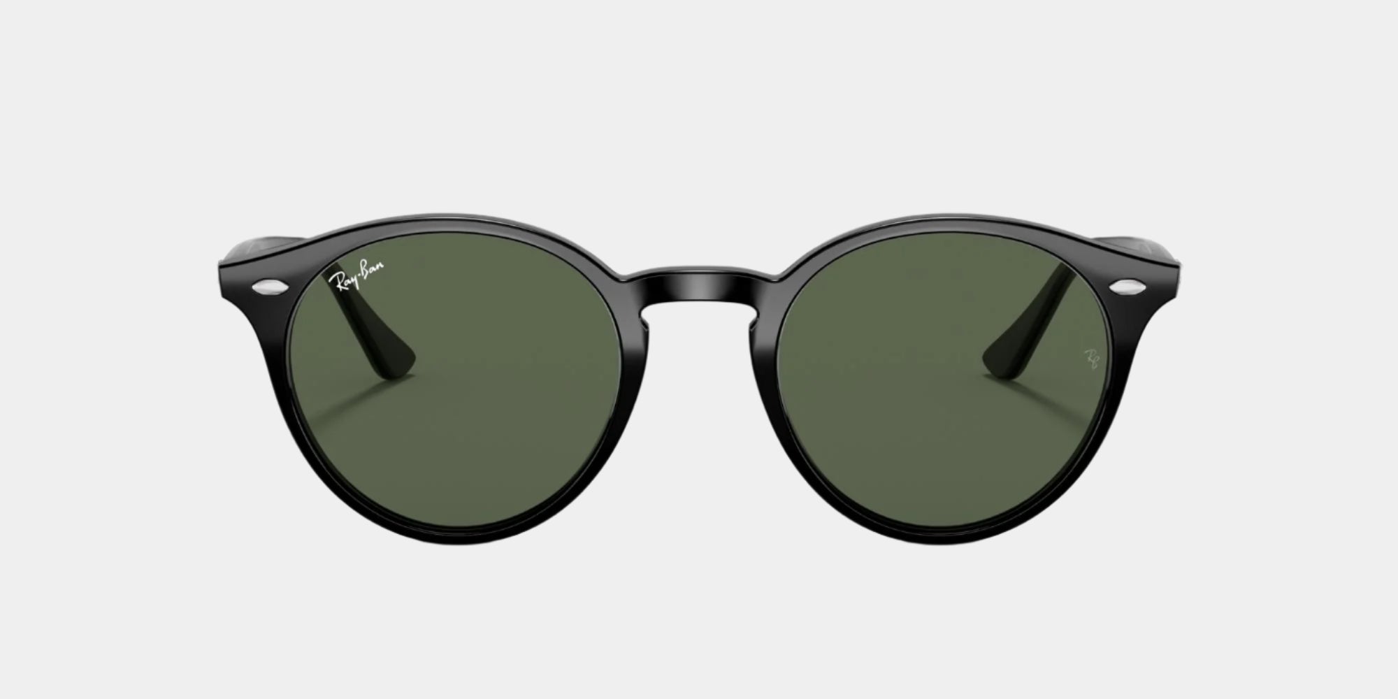 RAY-BAN Black / Dark Green / 601/71(49)