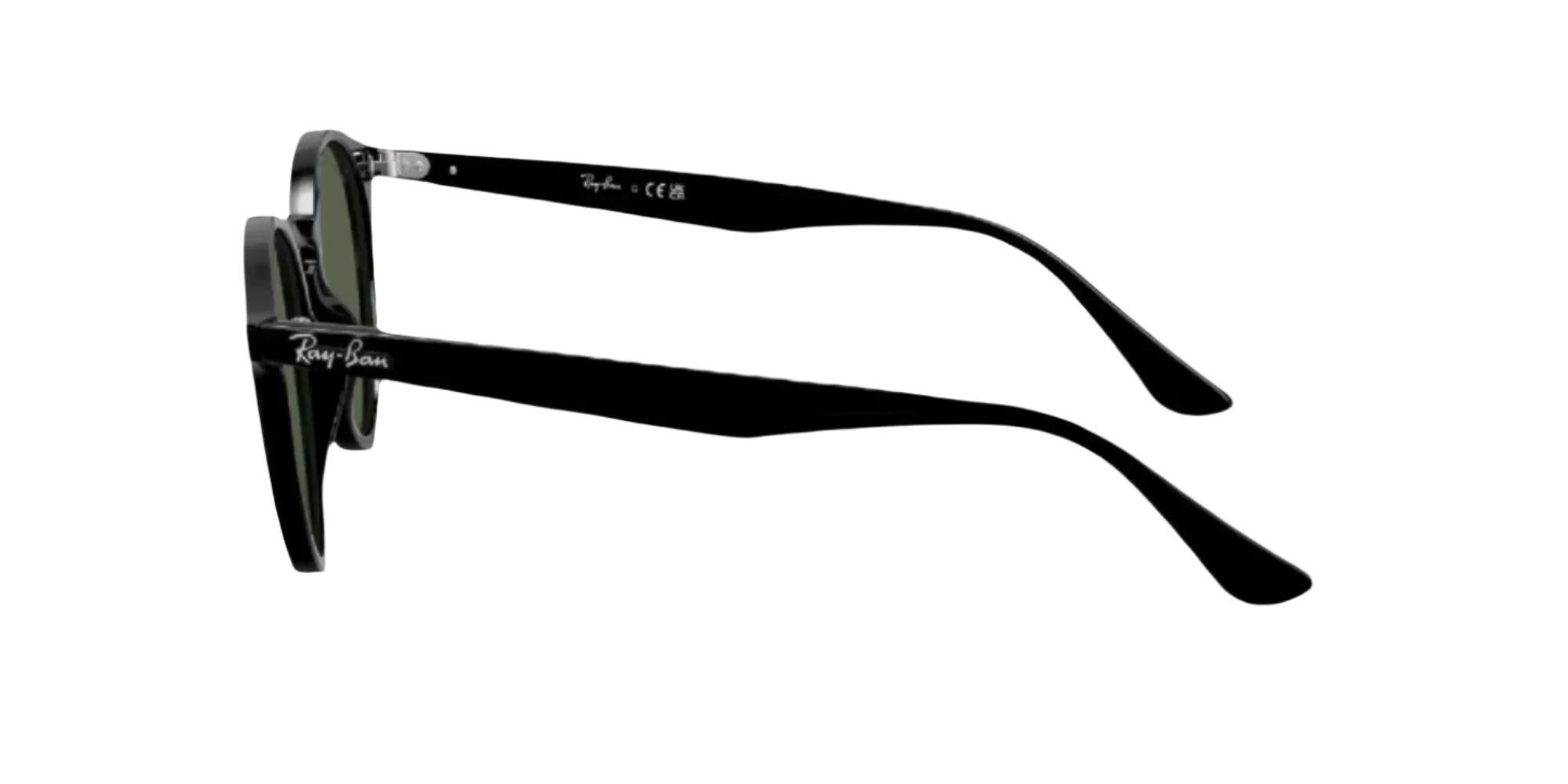 RAY-BAN Black / Dark Green / 601/71(49)