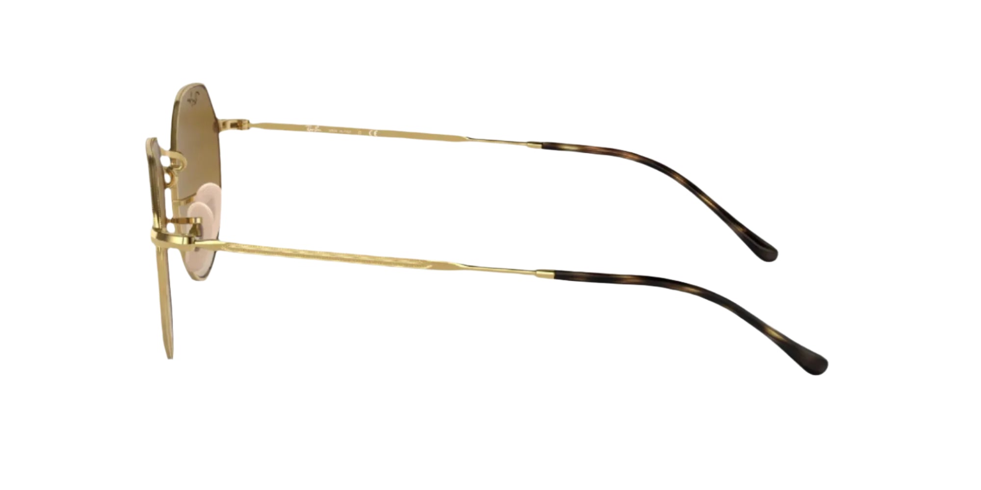 RAY-BAN JACK Arista Gold / Brown / 001/51(51)