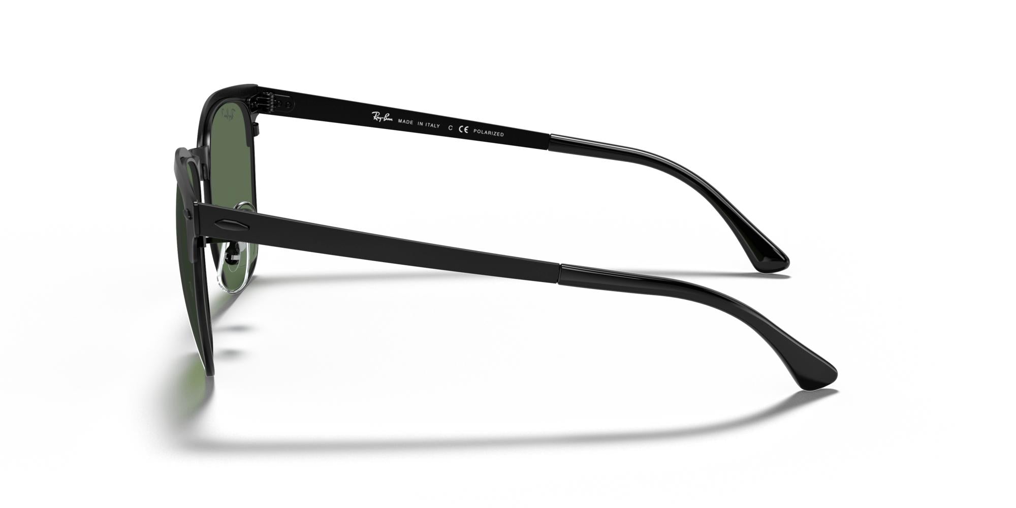 RAY-BAN CLUBMASTER METAL Black / G-15 Green / 186/58(51)