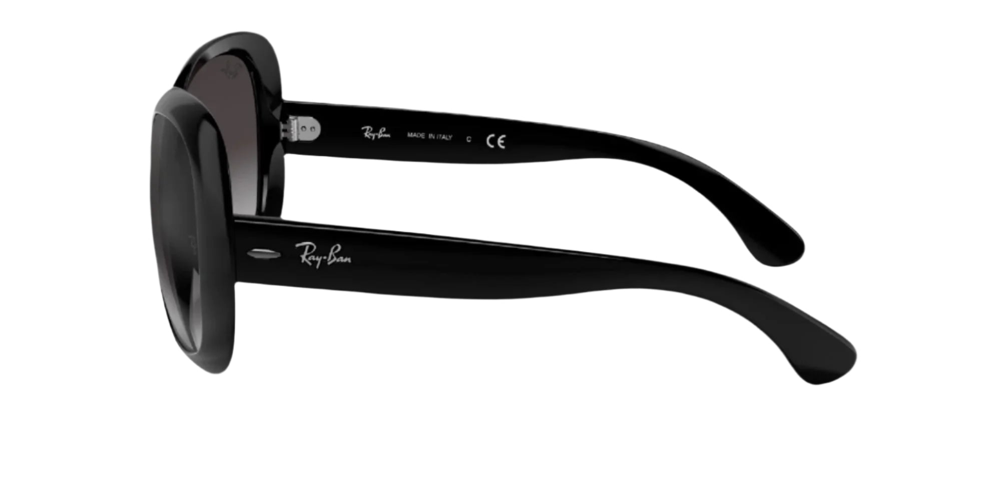 RAY-BAN JACKIE OHH II Black / Grey Gradient / 601/8G(60)