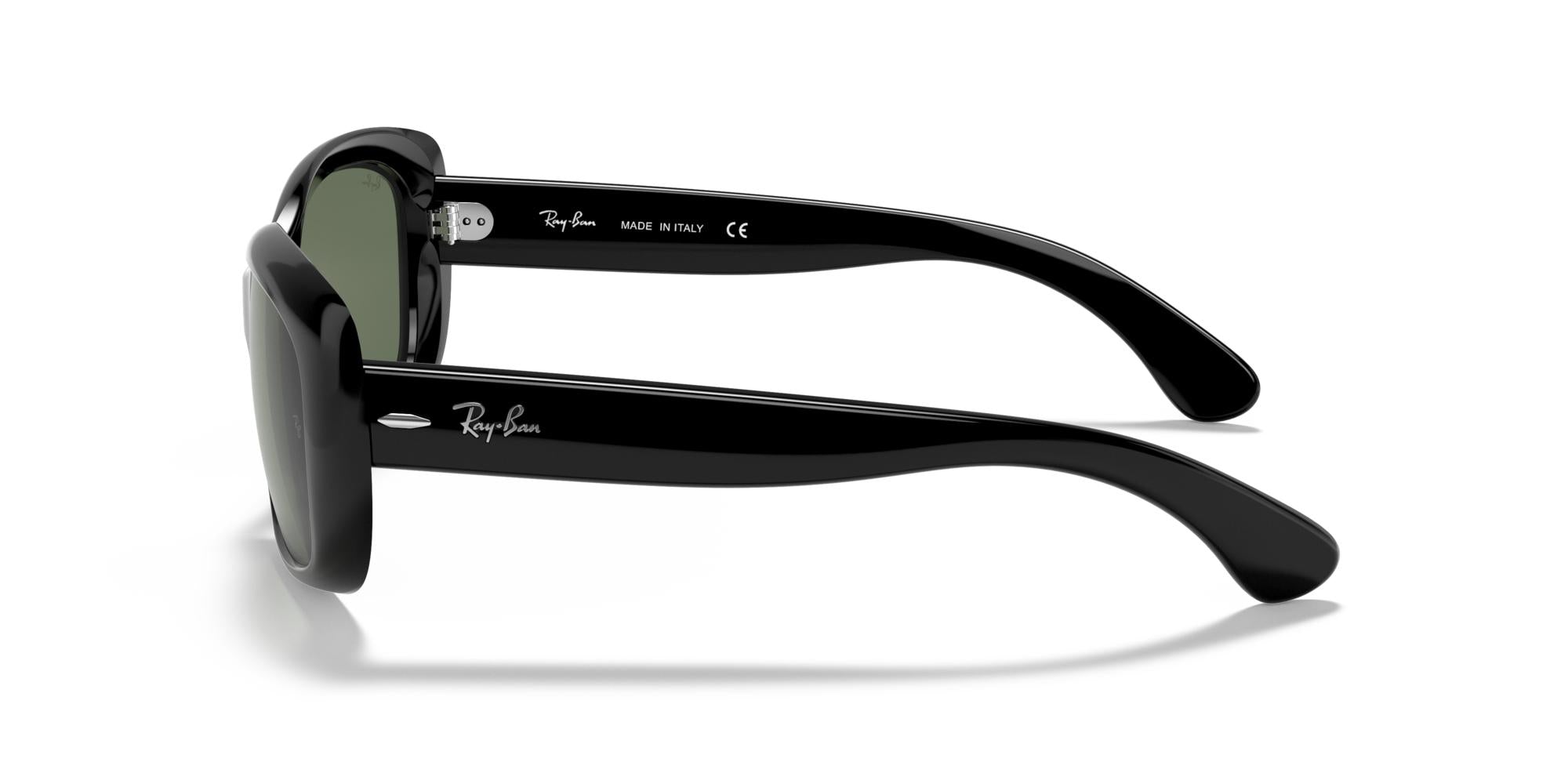 RAY-BAN JACKIE OHH Black / Dark Green / 601(58)