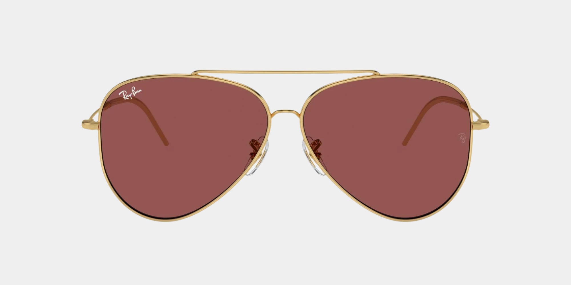 RAY-BAN AVIATOR REVERSE Arista Gold / Dark Violet / 001/69(59)
