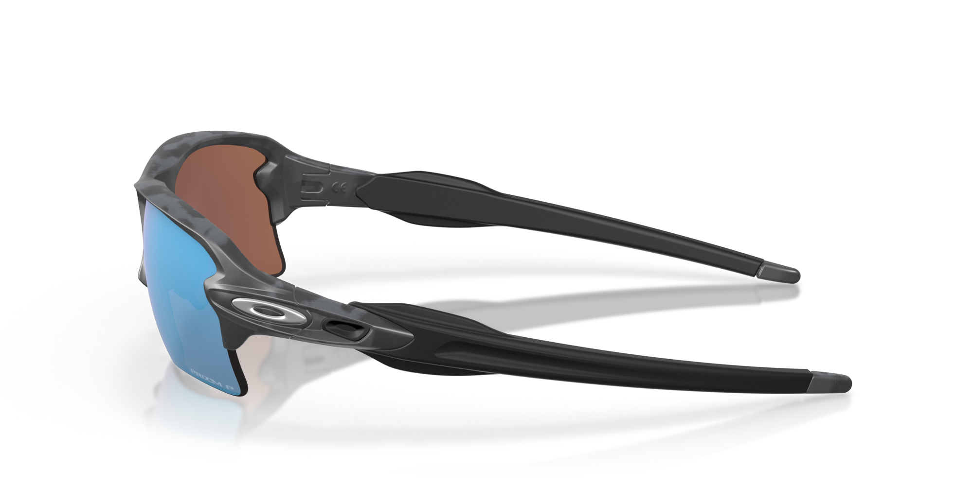 OAKLEY FLAK 2.0 XL Matte Black Camo / Prizm Deep Water Polarized / 9188G3(59)