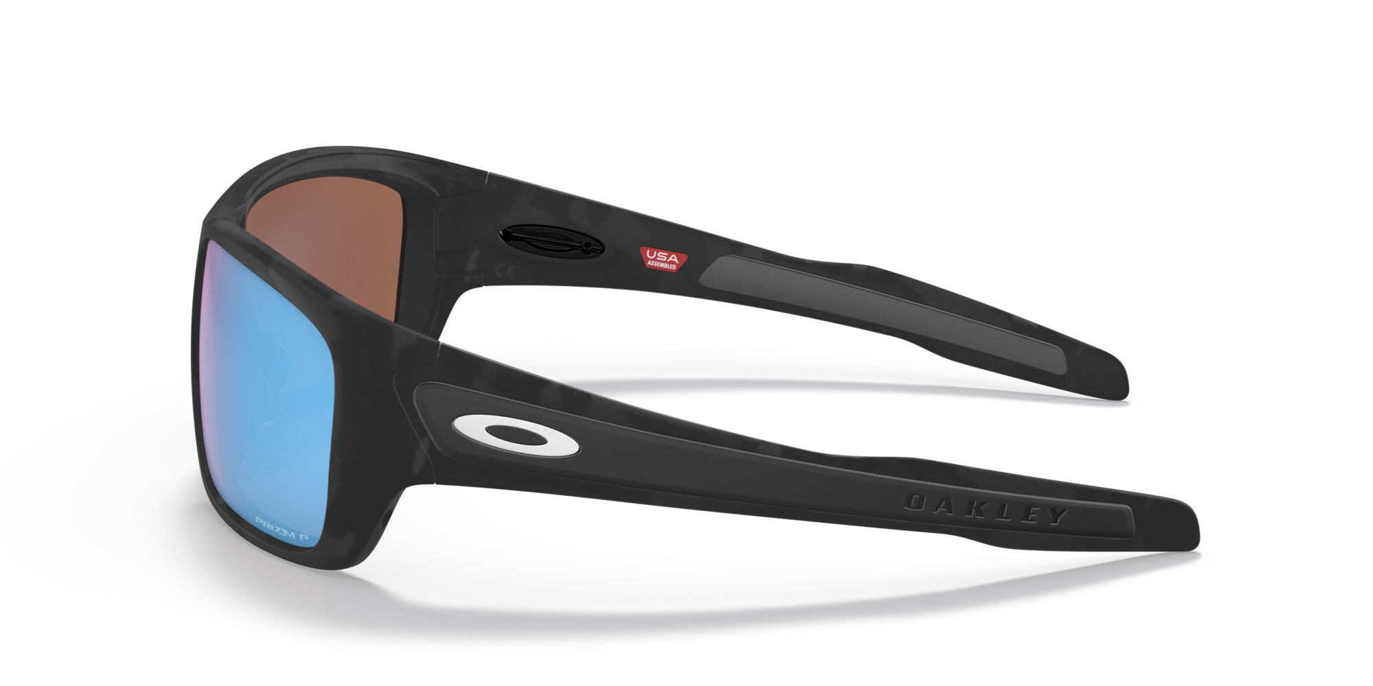 OAKLEY TURBINE Matte Black Camo / Prizm Deep Water Polarized / 926364(63)