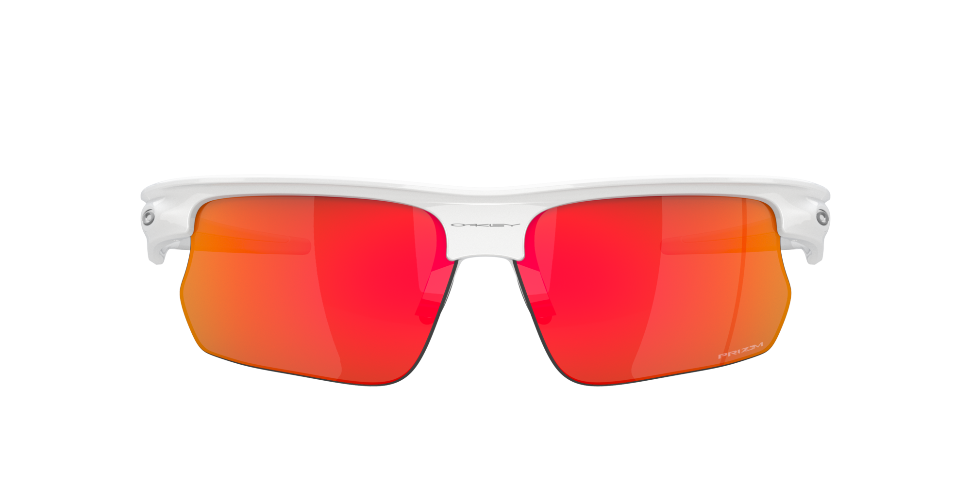 OAKLEY BISPHAERA Polished White / 68-41-940003 / Prizm Ruby