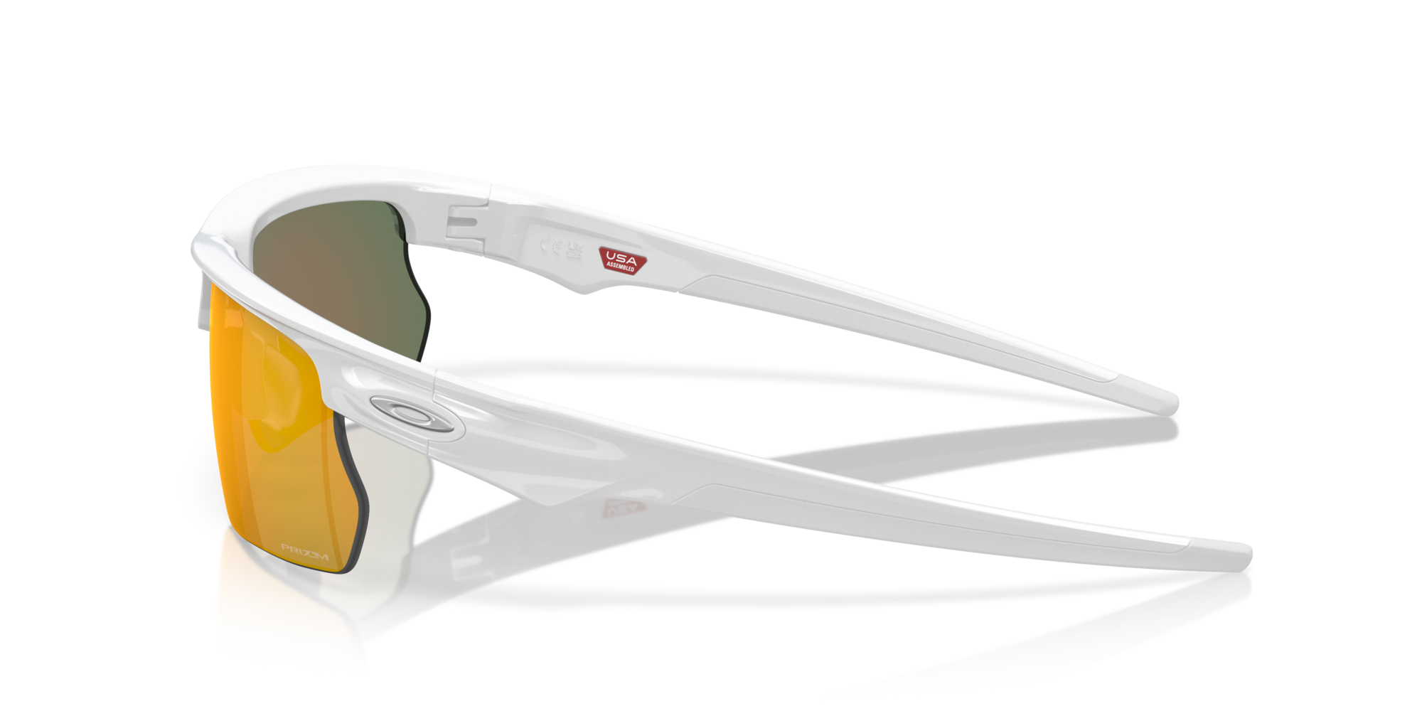 OAKLEY BISPHAERA Polished White / 68-41-940003 / Prizm Ruby