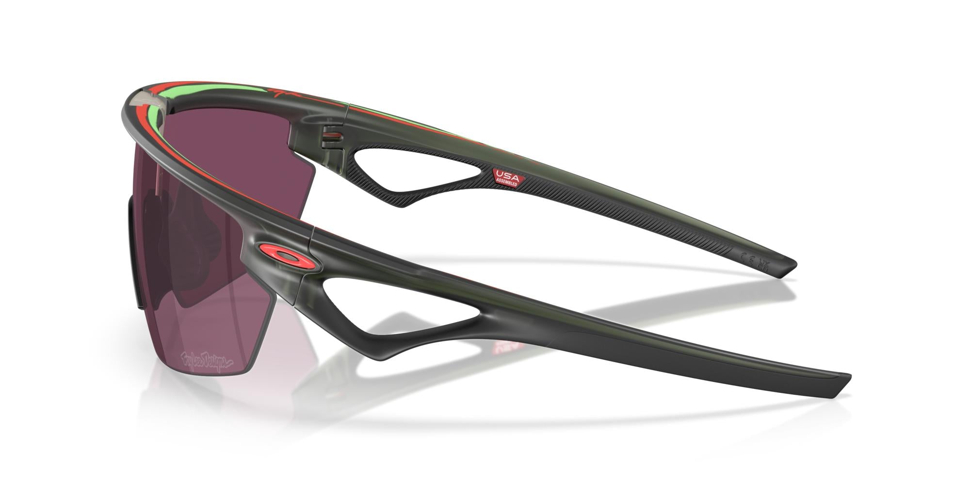 OAKLEY SPHAERA Troy Lee Designs Matt Olive Ink / 36-50-940322 / Prizm Road Black