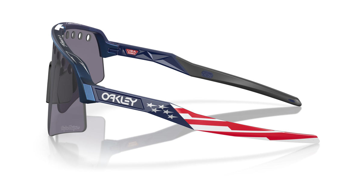 OAKLEY SUTRO LITE SWEEP Troy Lee Designs Blue Colorshift / -946586 / Prizm Grey
