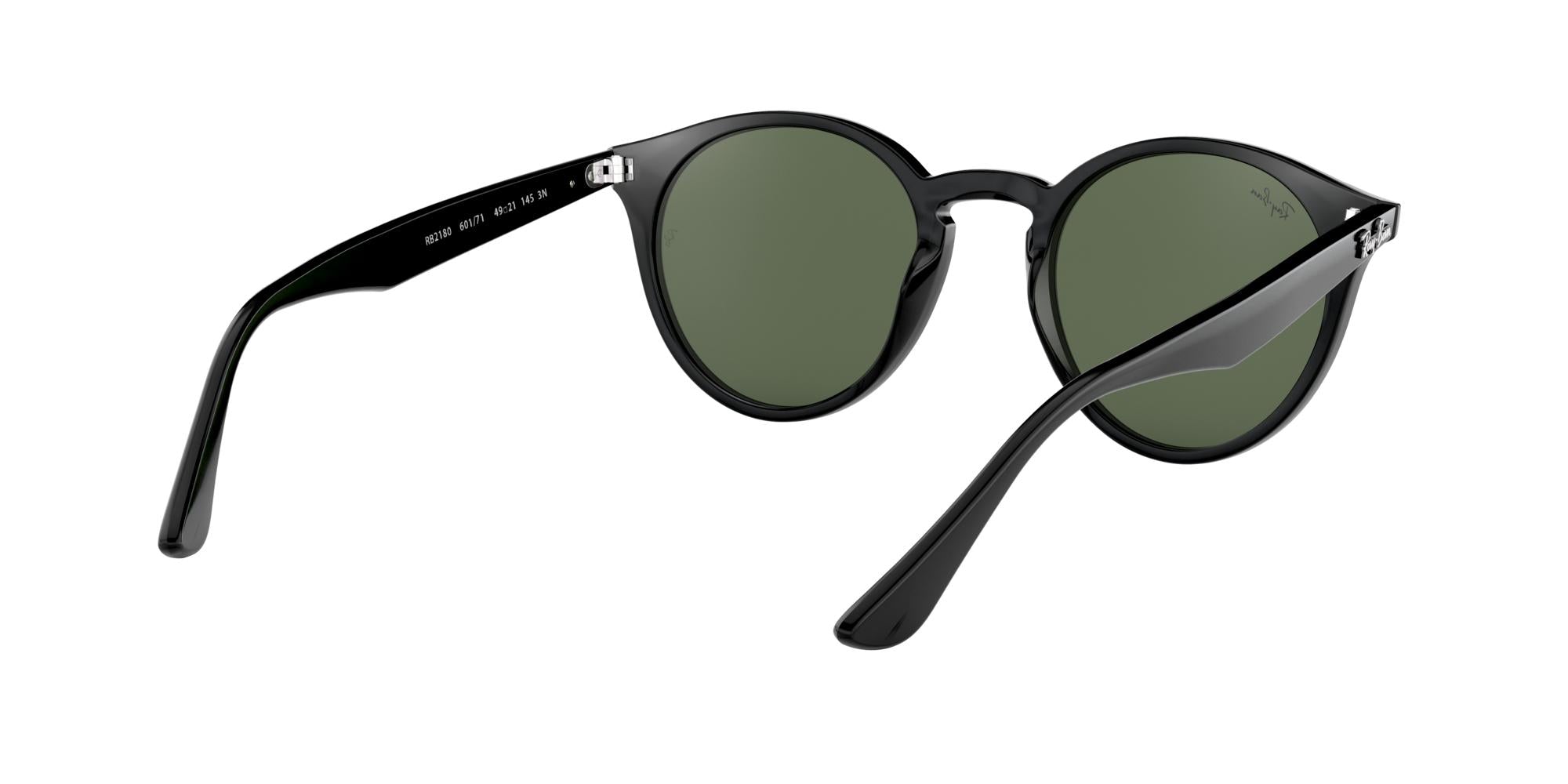 RAY-BAN Black / Dark Green / 601/71(49)