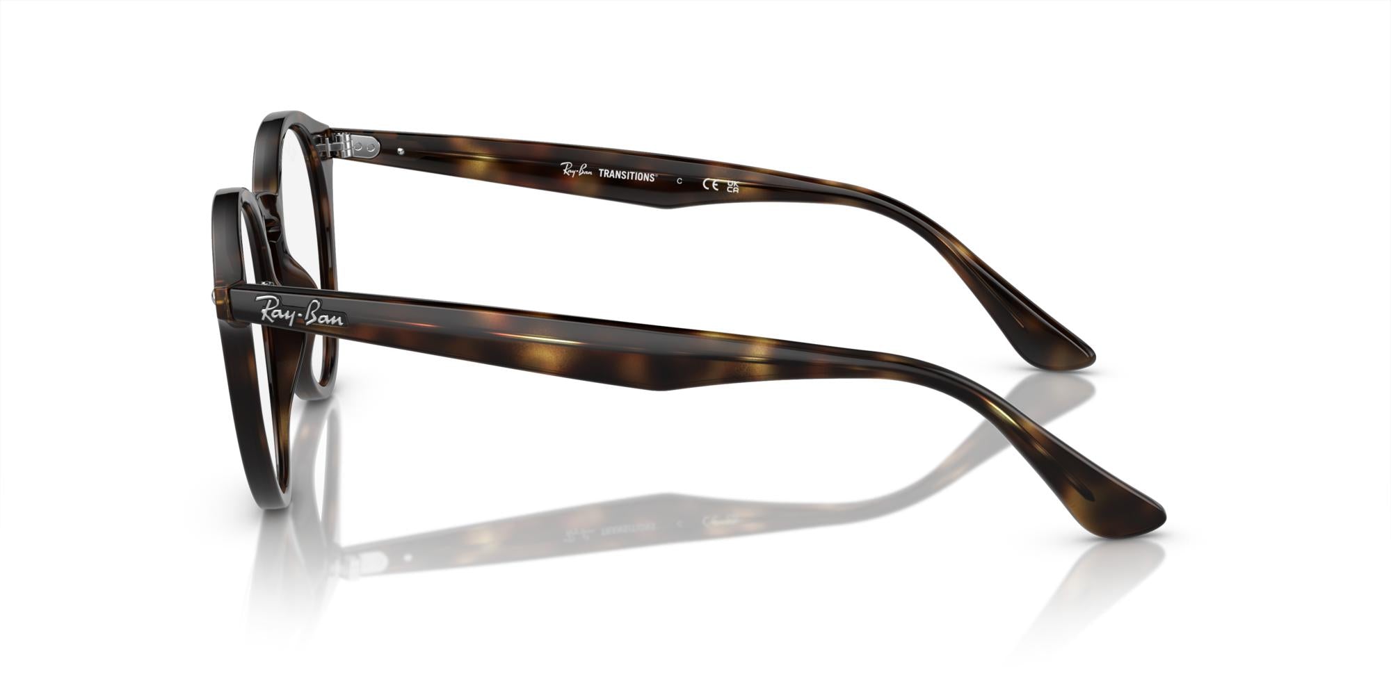 RAY-BAN Light Havana / Clear/Green / 710/M1(49)