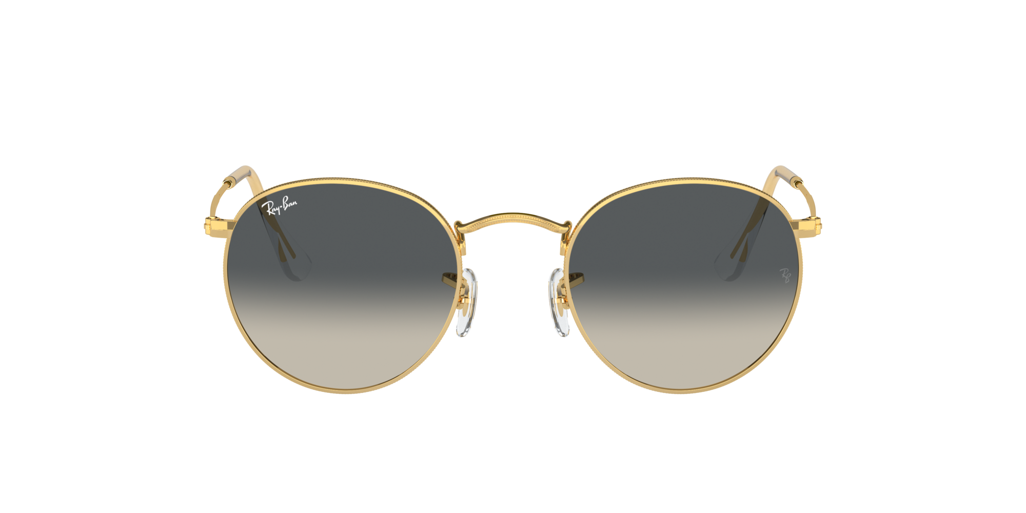 RAY-BAN ROUND METAL Gold / Grey / 001/71(47)