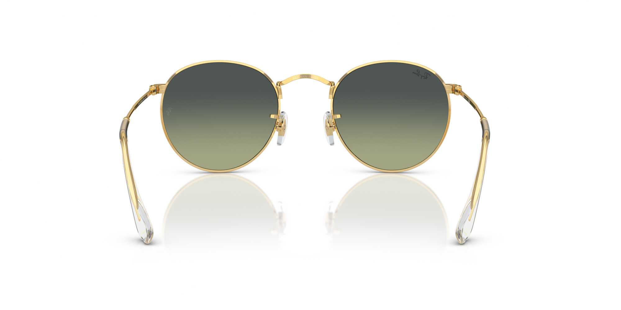 RAY-BAN ROUND METAL Arista Gold / Green Vintage / 001/BH(47)