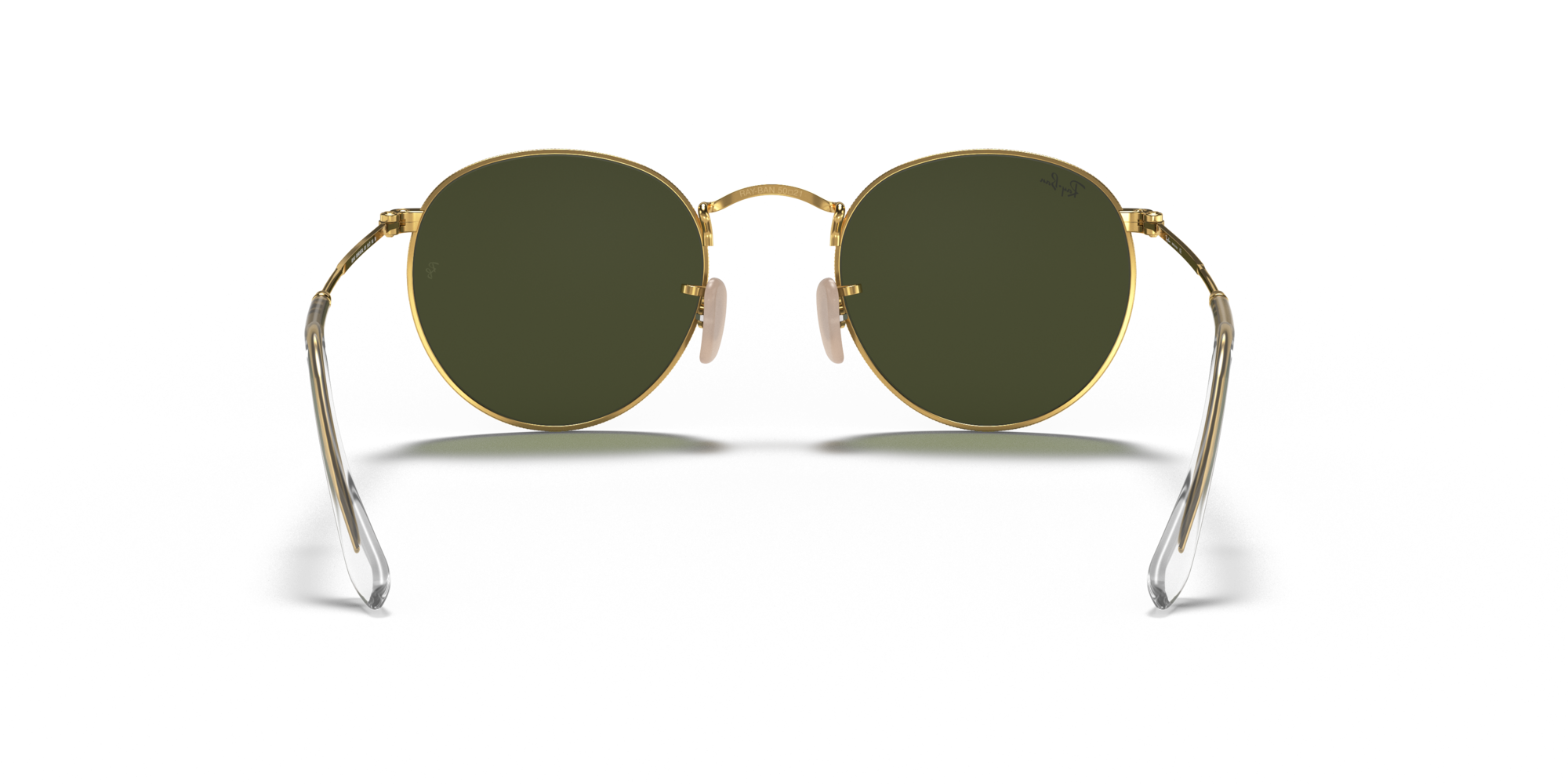 RAY-BAN ROUND METAL Arista Gold / G-15 Green / 001(47)