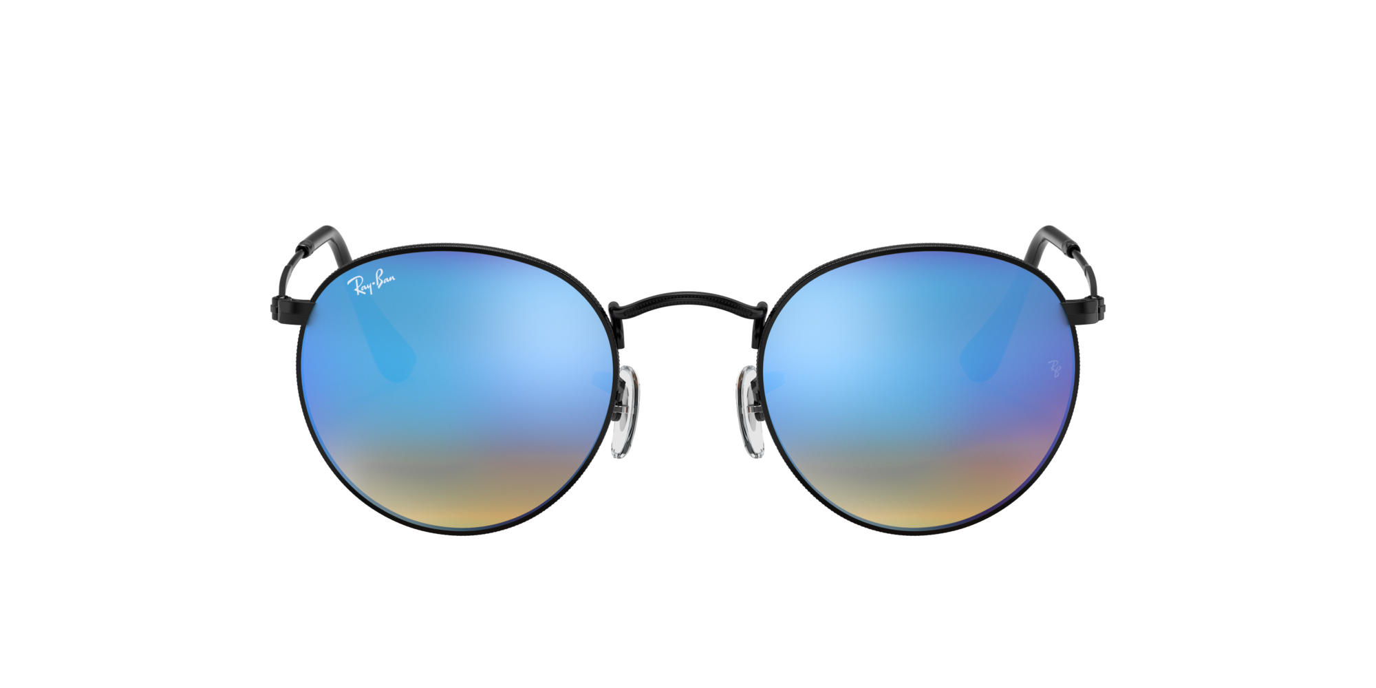 RAY-BAN ROUND METAL Black / Blue / 002/4O(50)