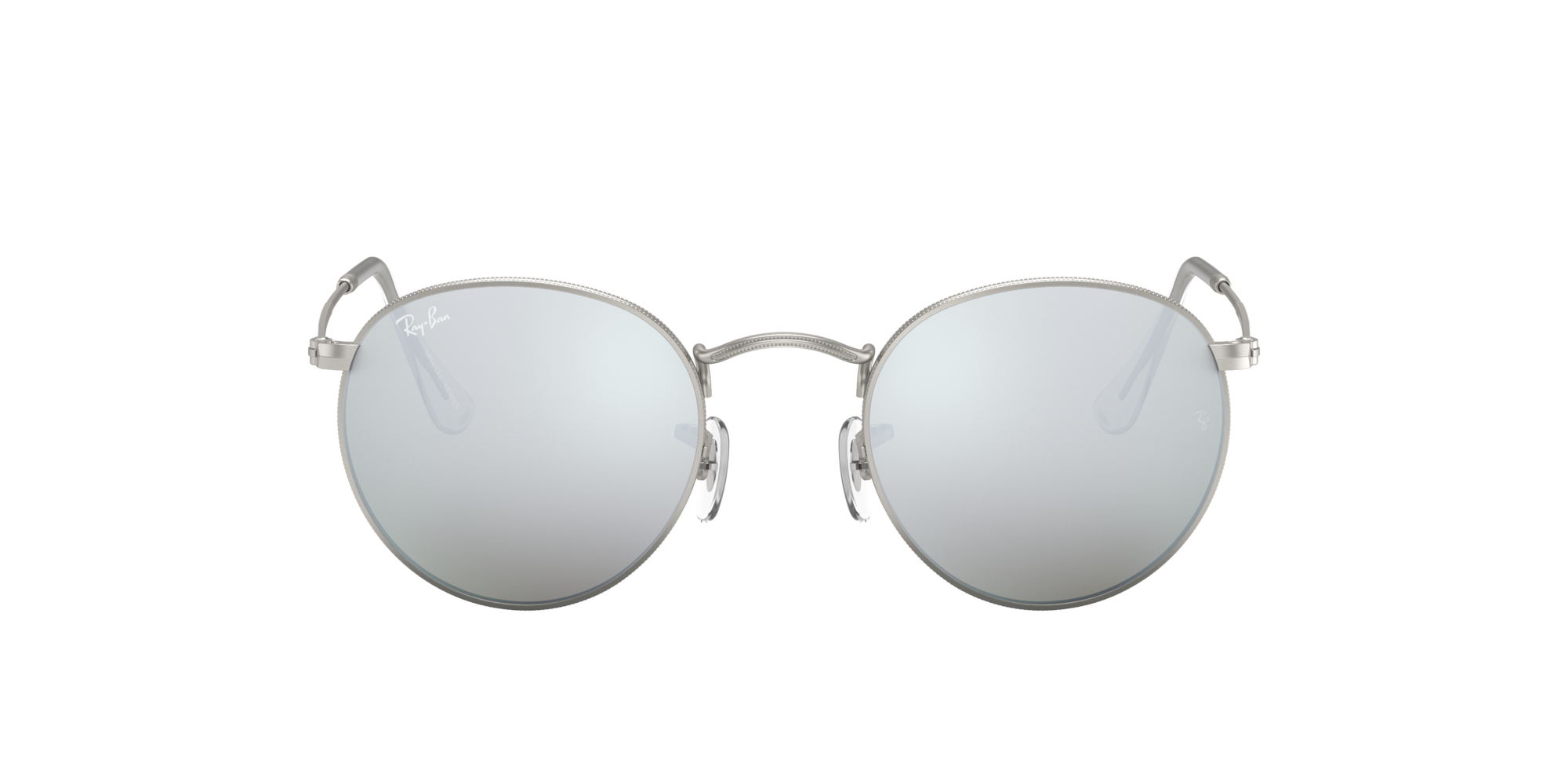 RAY-BAN ROUND METAL Silver / Silver Flash / 019/30(50)