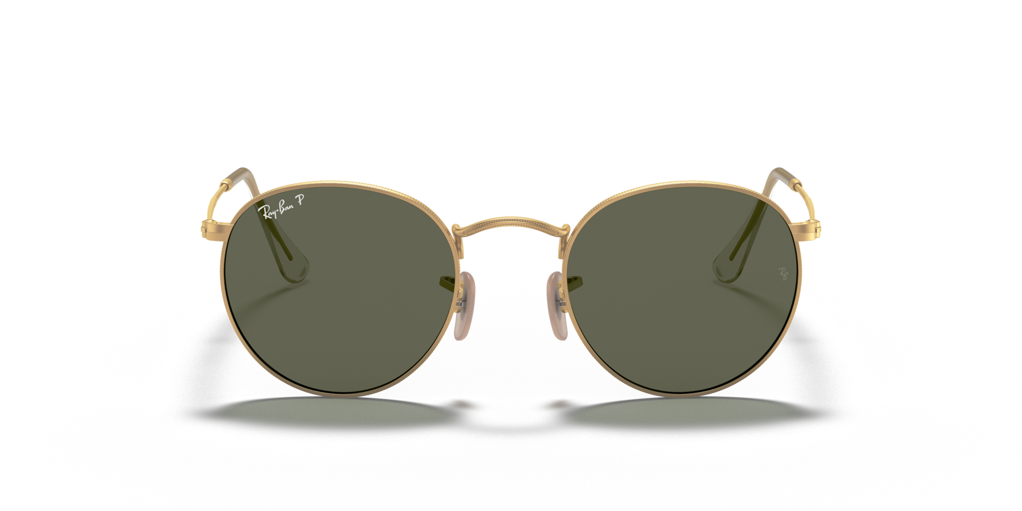 RAY-BAN ROUND METAL Gold / G-15 Green / 112/58(50)