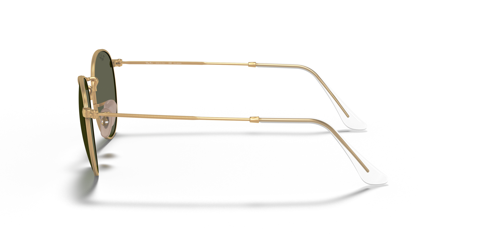 RAY-BAN ROUND METAL Gold / G-15 Green / 112/58(50)
