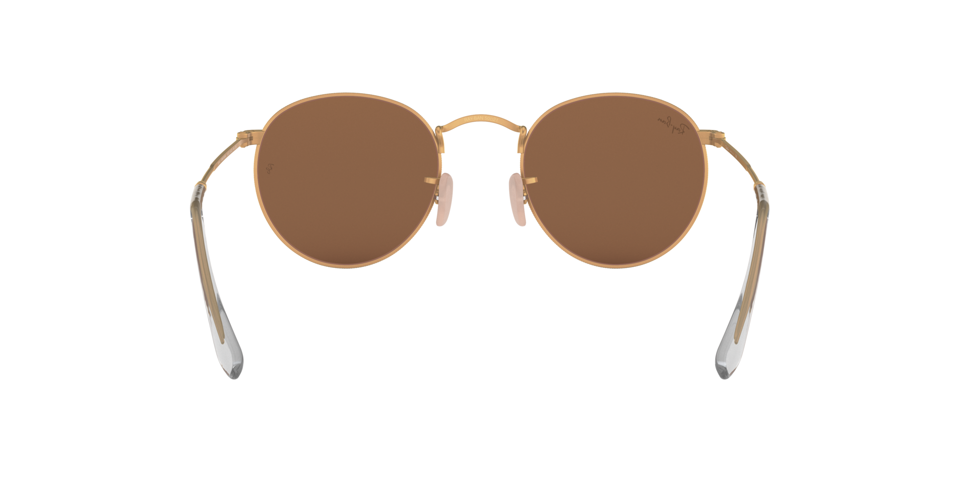 RAY-BAN ROUND METAL Gold / Brown / 112/Z2(50)