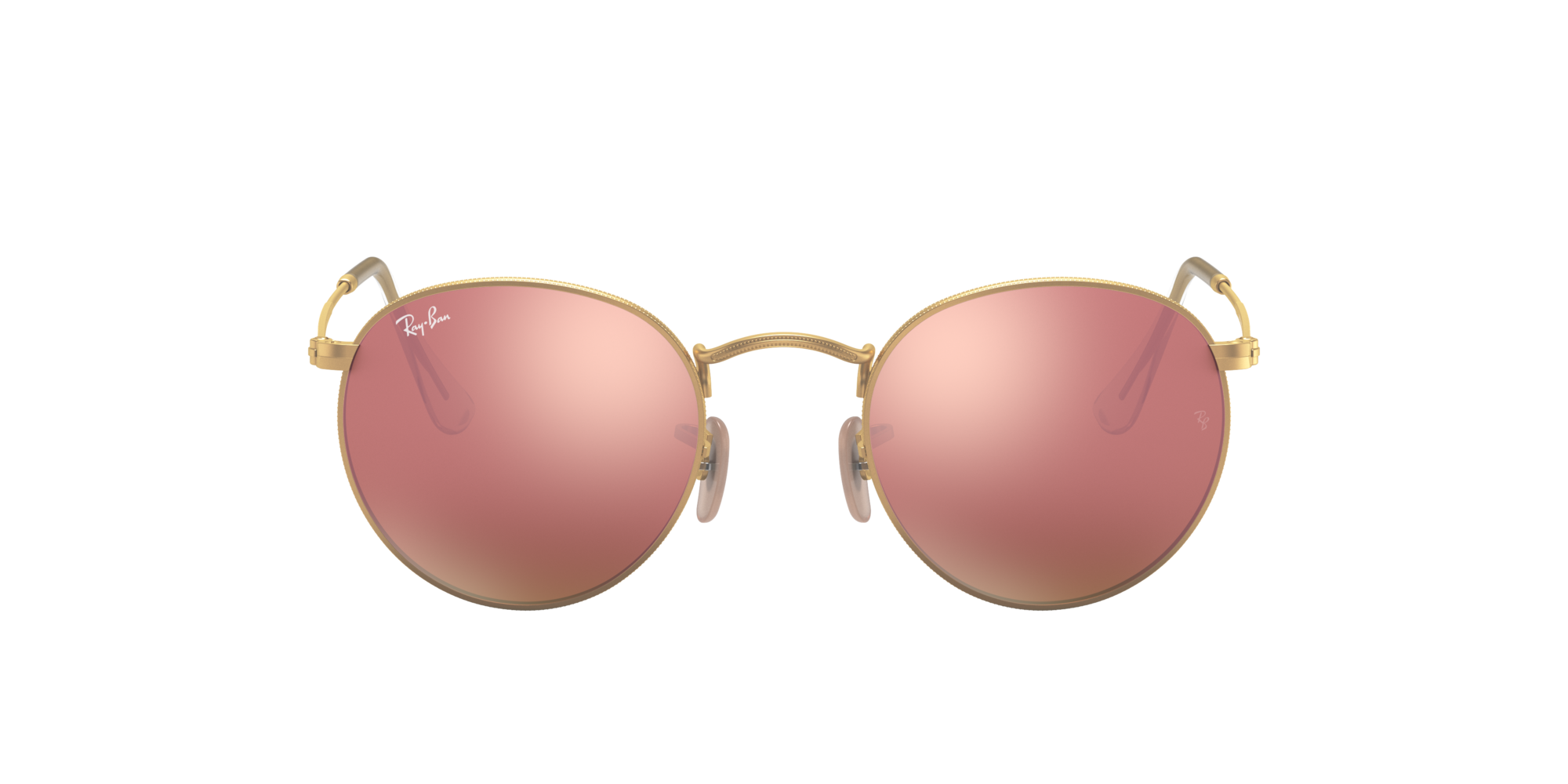 RAY-BAN ROUND METAL Gold / Brown / 112/Z2(50)