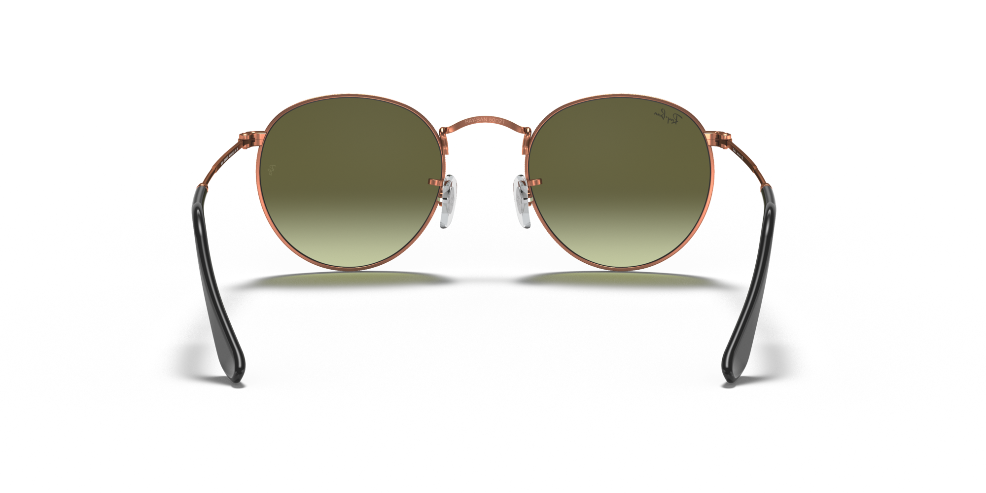 RAY-BAN ROUND METAL Bronze-Copper / Green Gradient / 9002A6(47)