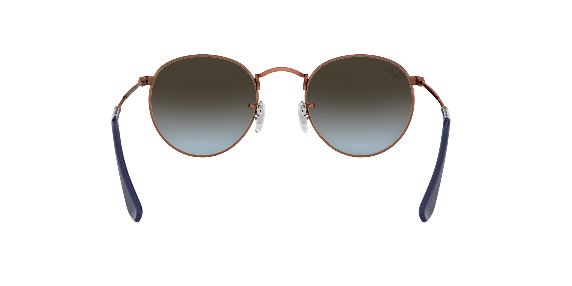 RAY-BAN ROUND METAL Bronze-Copper / Blue / 900396(50)