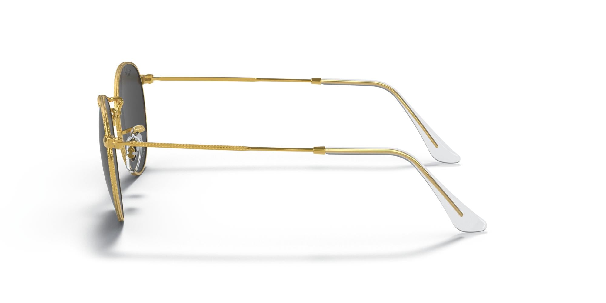 RAY-BAN ROUND METAL Gold / Black / 919648(47)