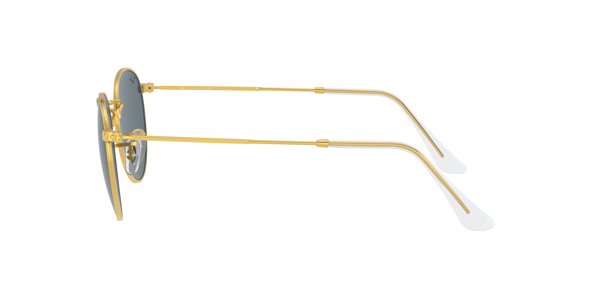 RAY-BAN ROUND METAL Gold / Blue / 9196R5(50)