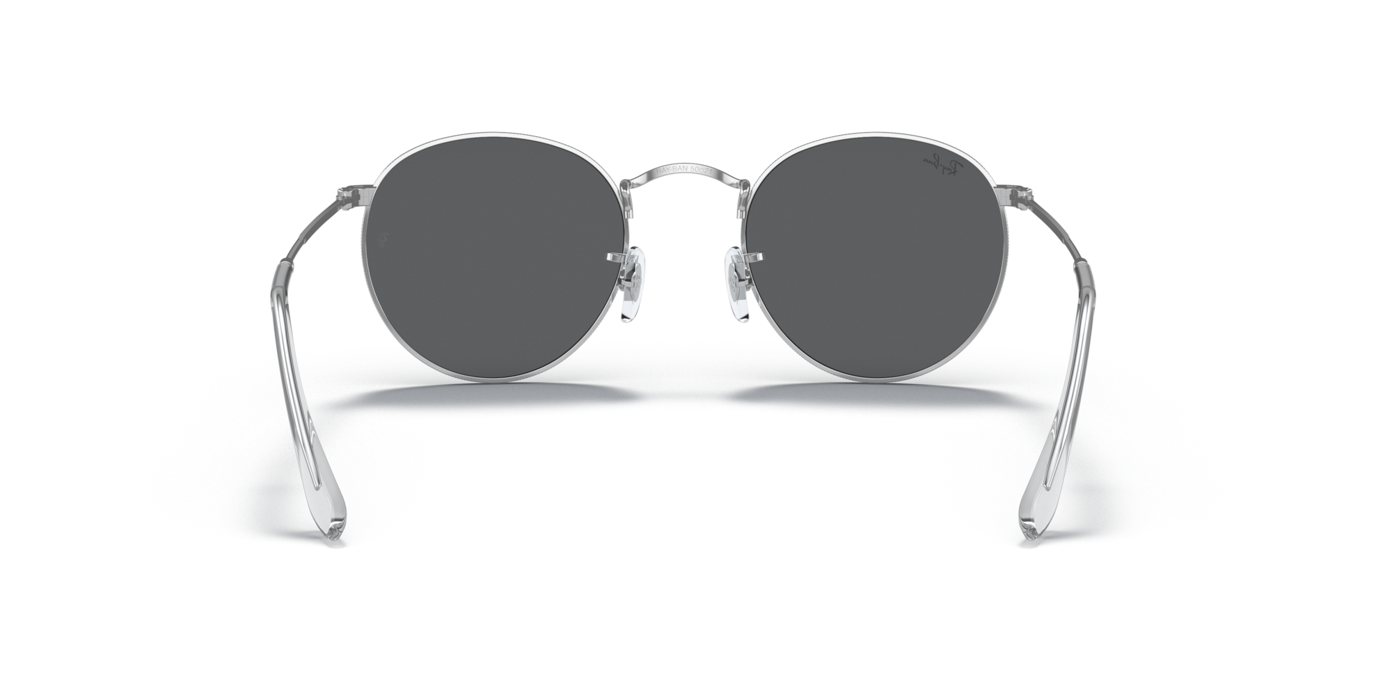 RAY-BAN ROUND METAL Silver / Dark Grey / 9198B1(47)