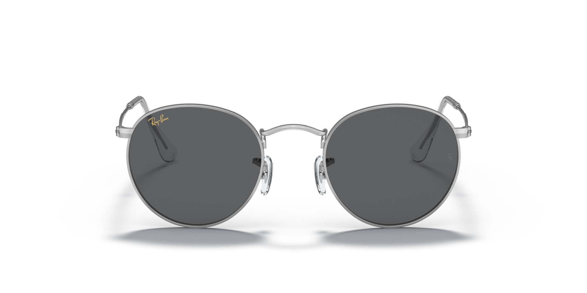 RAY-BAN ROUND METAL Silver / Dark Grey / 9198B1(47)