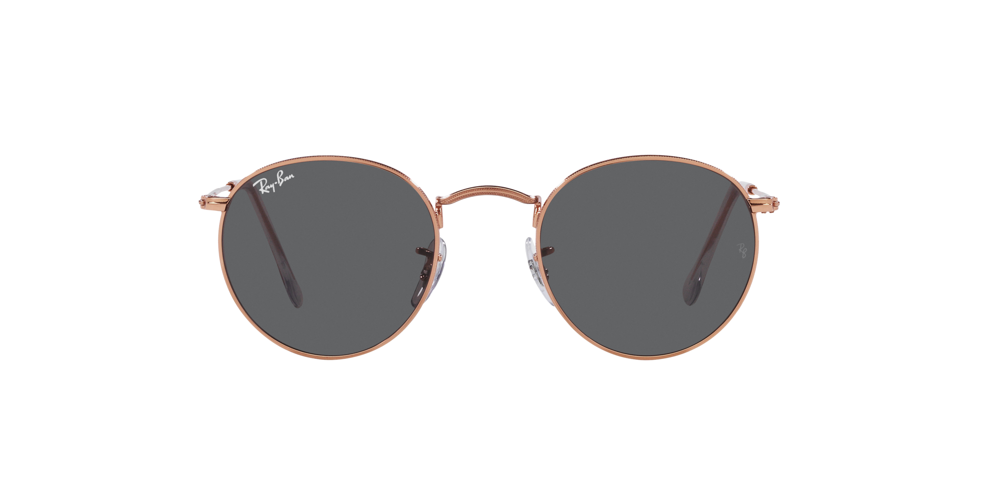 RAY-BAN ROUND METAL Rose Gold / Dark Grey / 9202B1(50)