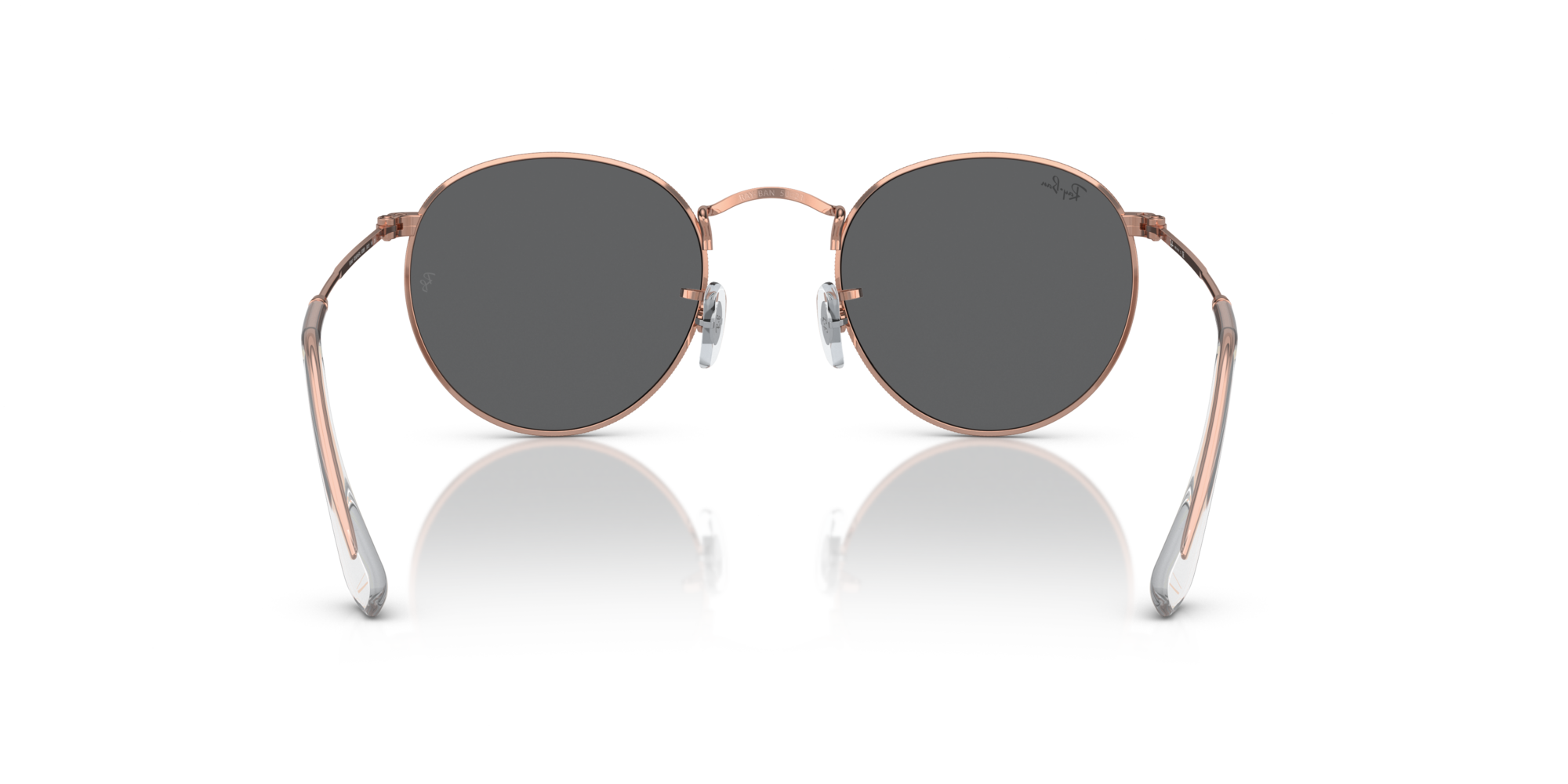 RAY-BAN ROUND METAL Rose Gold / Dark Grey / 9202B1(50)