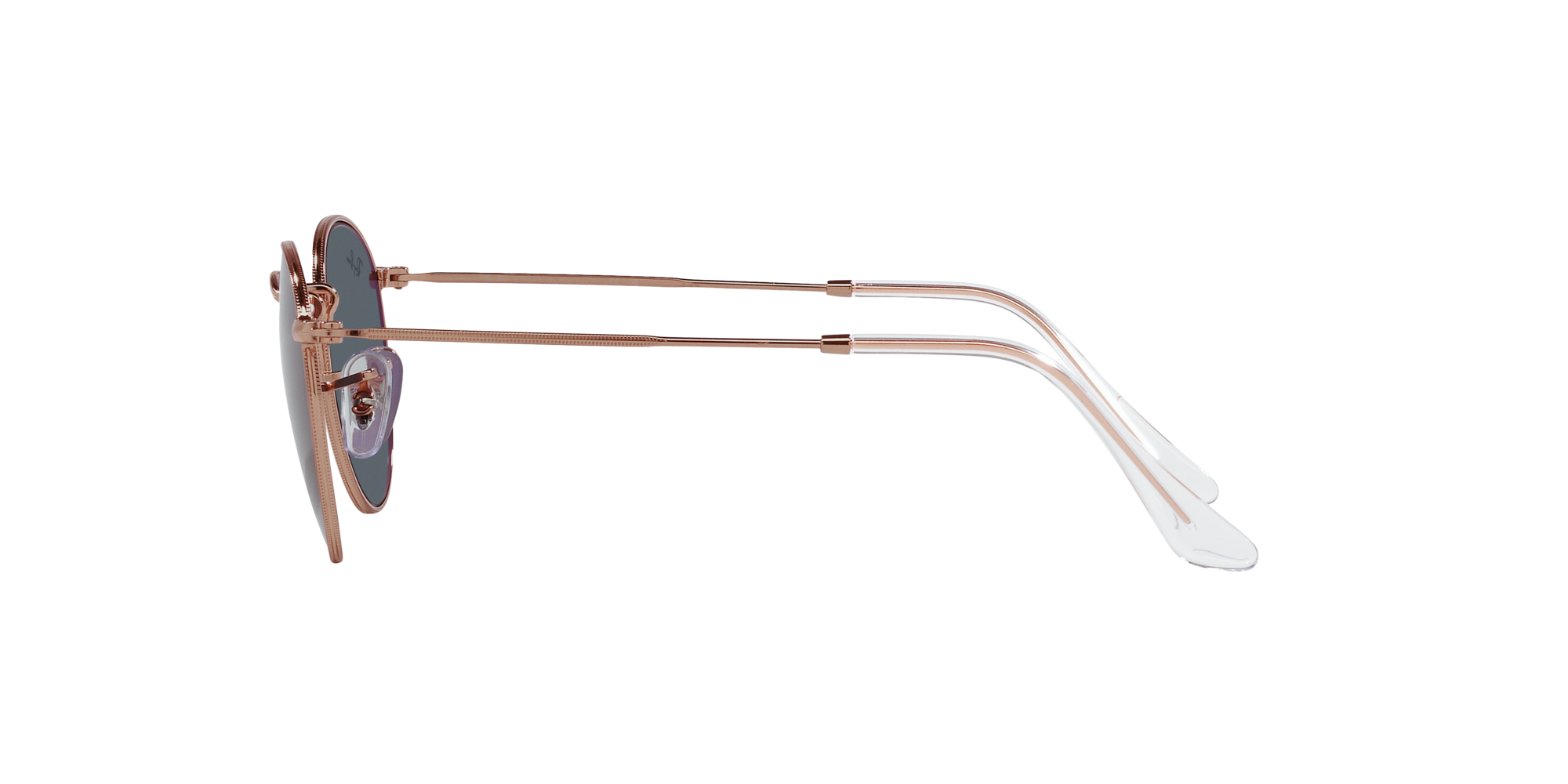 RAY-BAN ROUND METAL Rose Gold / Blue / 9202R5(47)