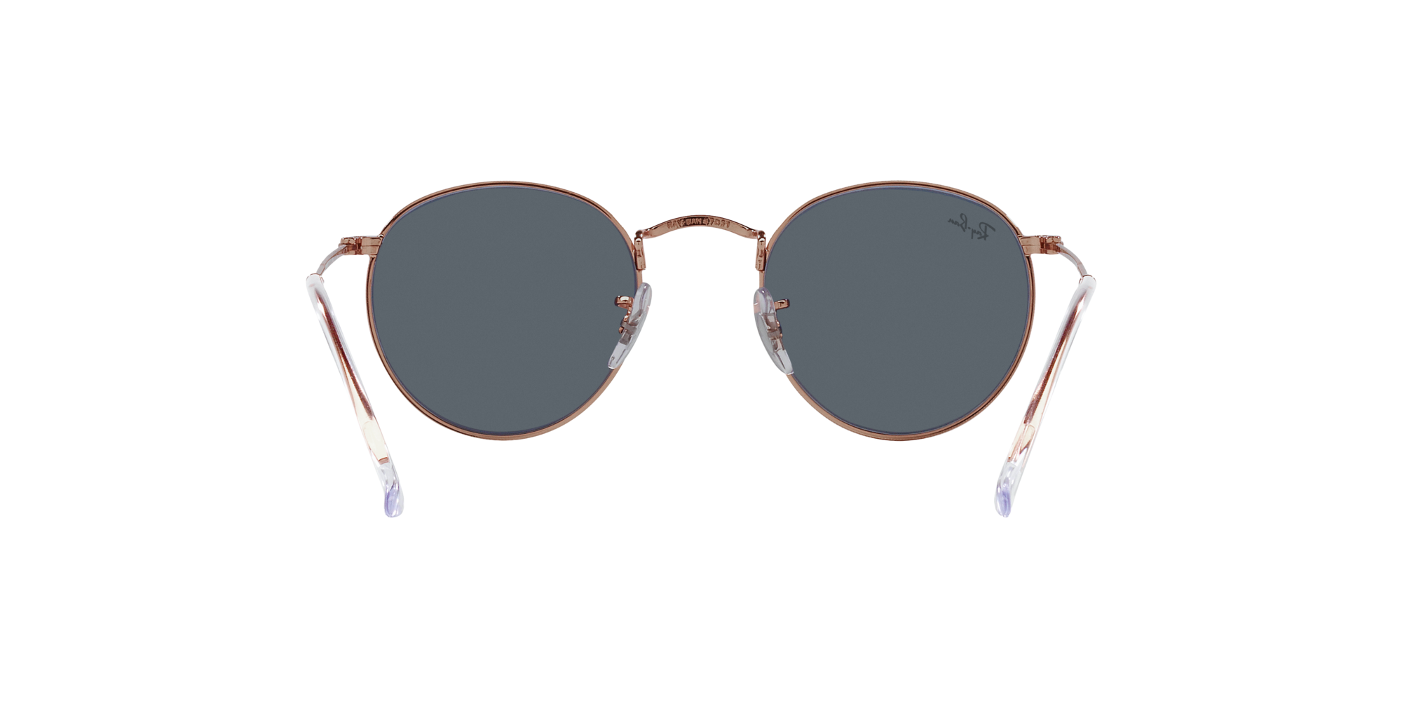 RAY-BAN ROUND METAL Rose Gold / Blue / 9202R5(47)