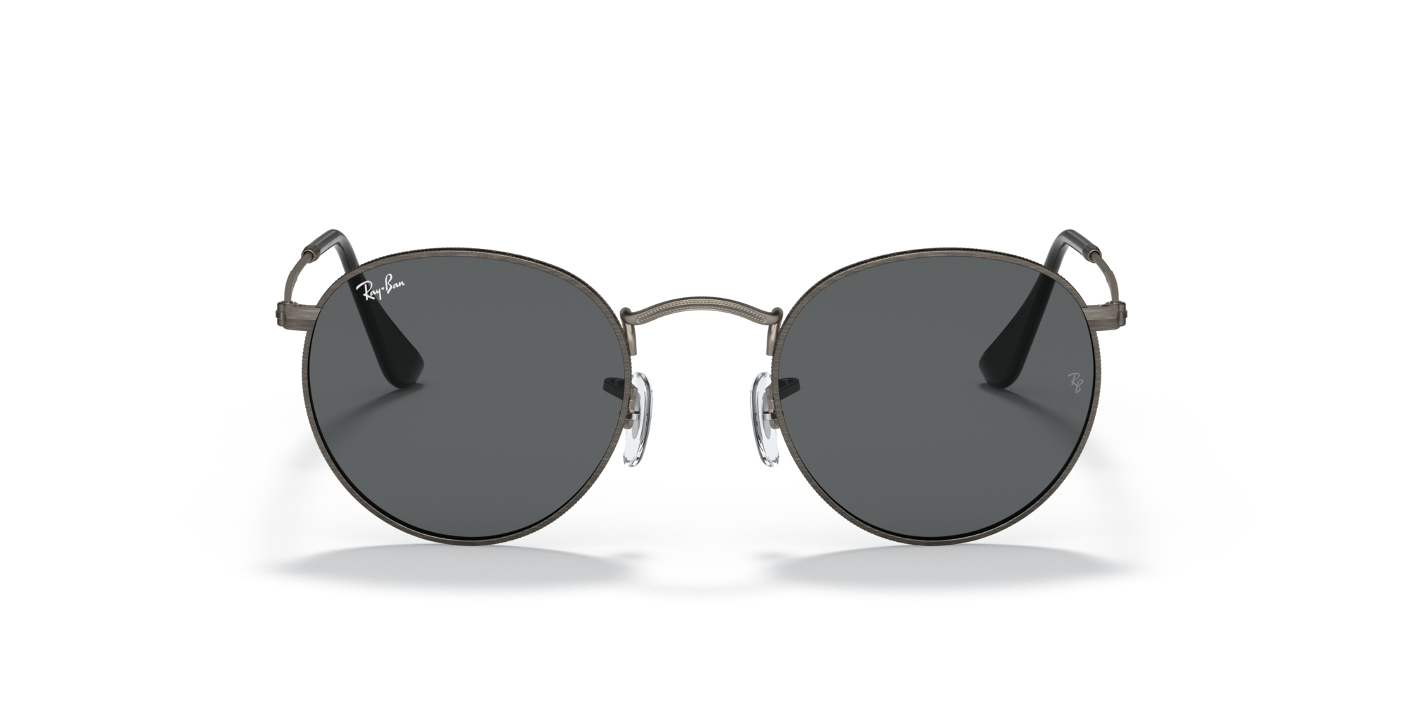 RAY-BAN ROUND METAL Gunmetal / Dark Grey / 9229B1(47)