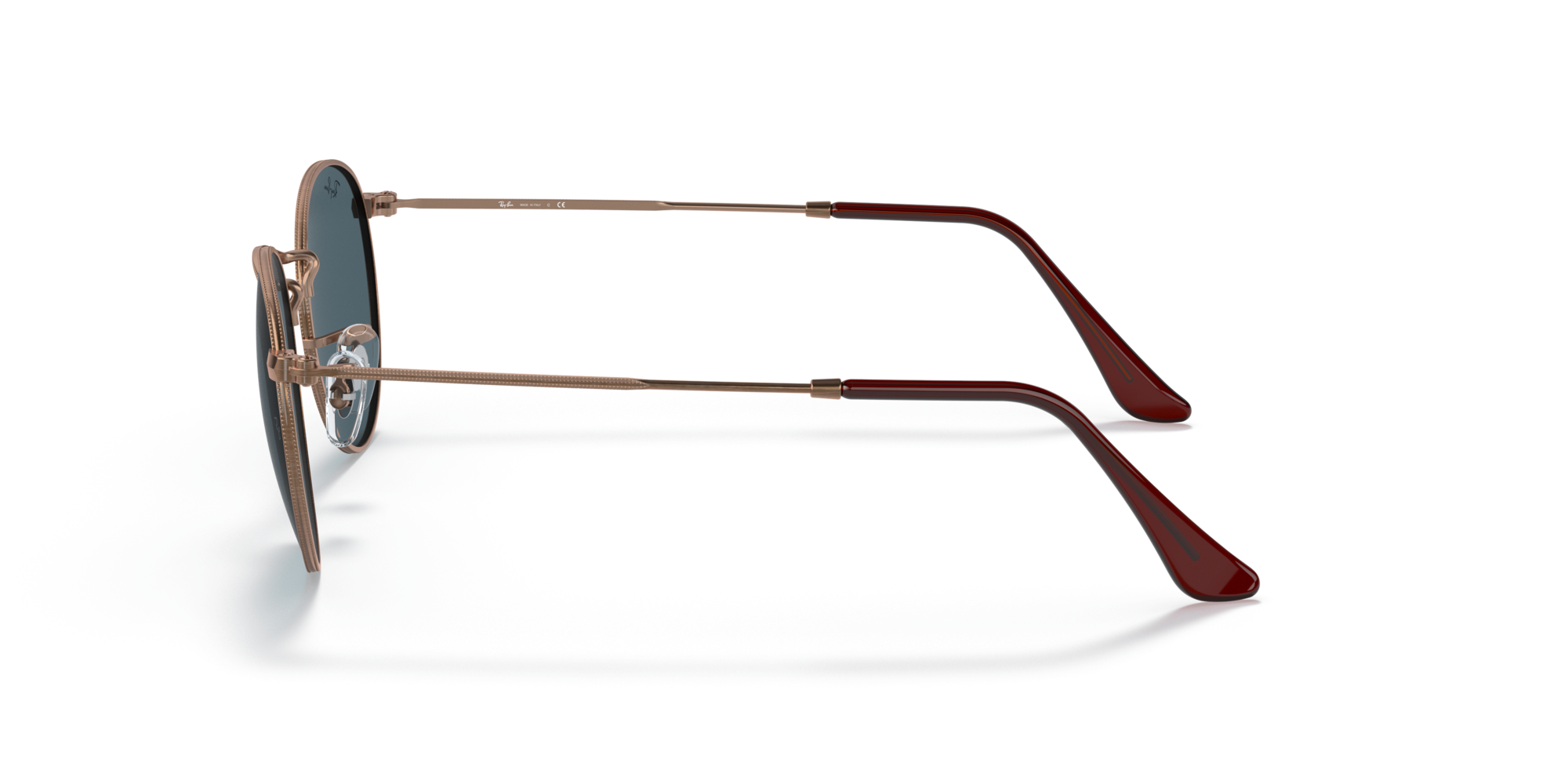 RAY-BAN ROUND METAL Bronze-Copper / Blue / 9230R5(47)