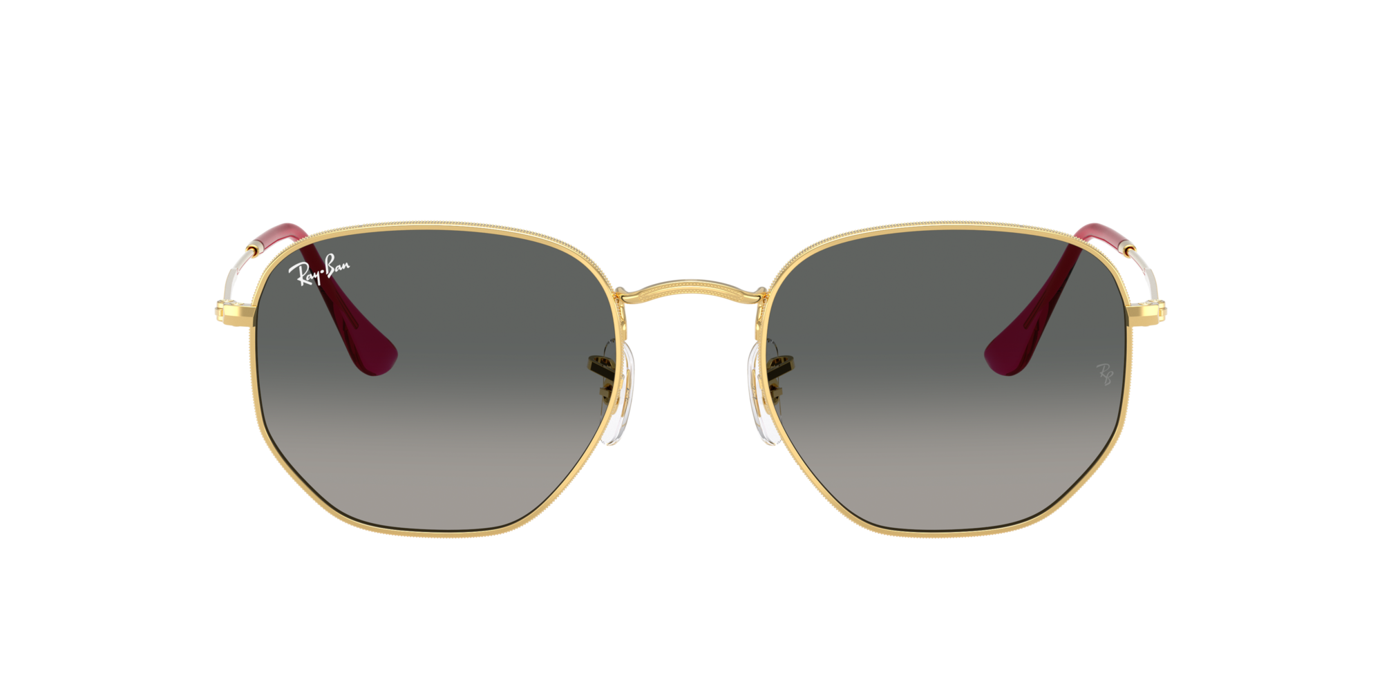 RAY-BAN HEXAGONAL Arista Gold / Grey Gradient / 001/71(51)