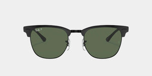 RAY-BAN CLUBMASTER METAL Black / G-15 Green / 186/58(51)