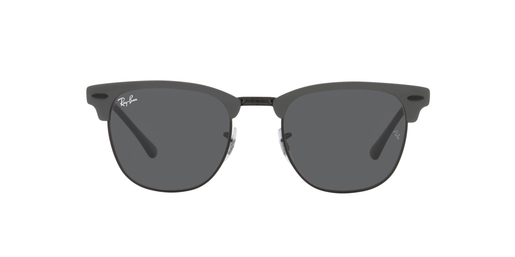 RAY-BAN CLUBMASTER METAL Grey On Black / Dark Grey / 9256B1(51)