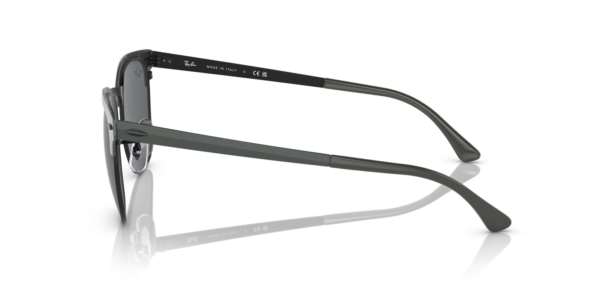 RAY-BAN CLUBMASTER METAL Grey On Black / Dark Grey / 9256B1(51)