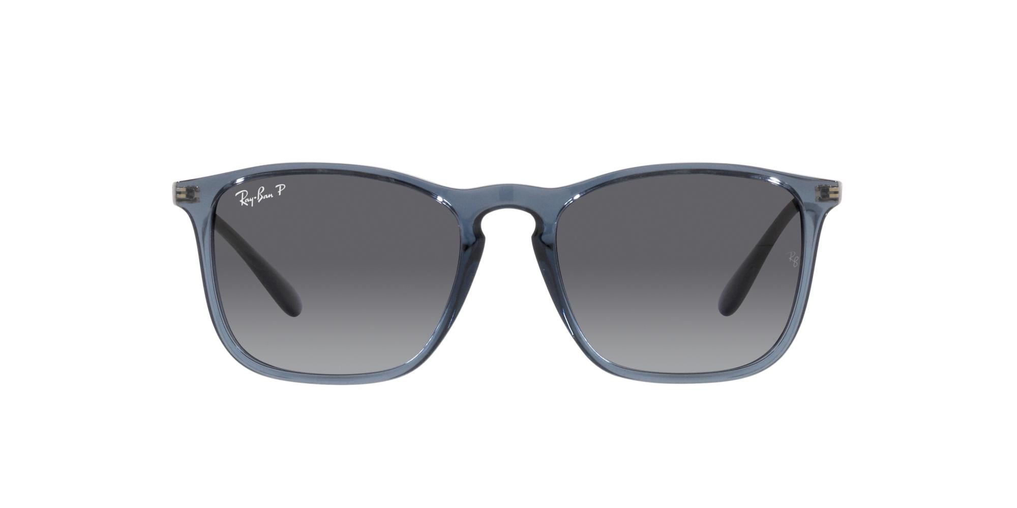 RAY-BAN CHRIS Transparent Blue / Grey / 6592T3(54)