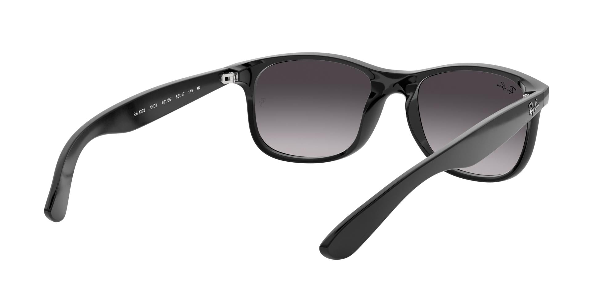 RAY-BAN ANDY Black / Grey Gradient / 601/8G(55)