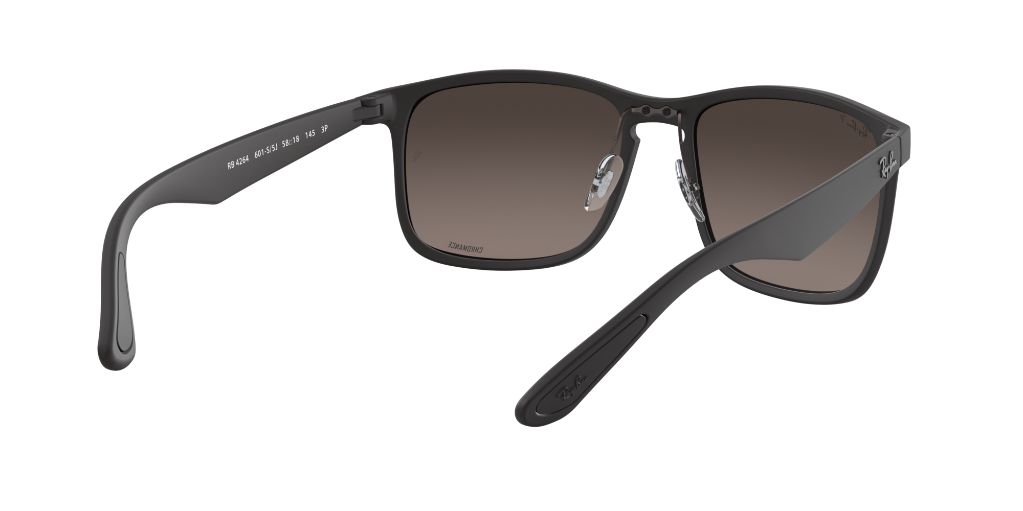 RAY-BAN Black / Silver / 601S5J(58)