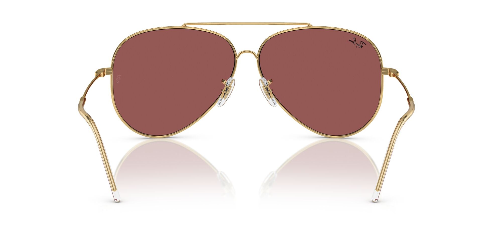 RAY-BAN AVIATOR REVERSE Arista Gold / Dark Violet / 001/69(59)