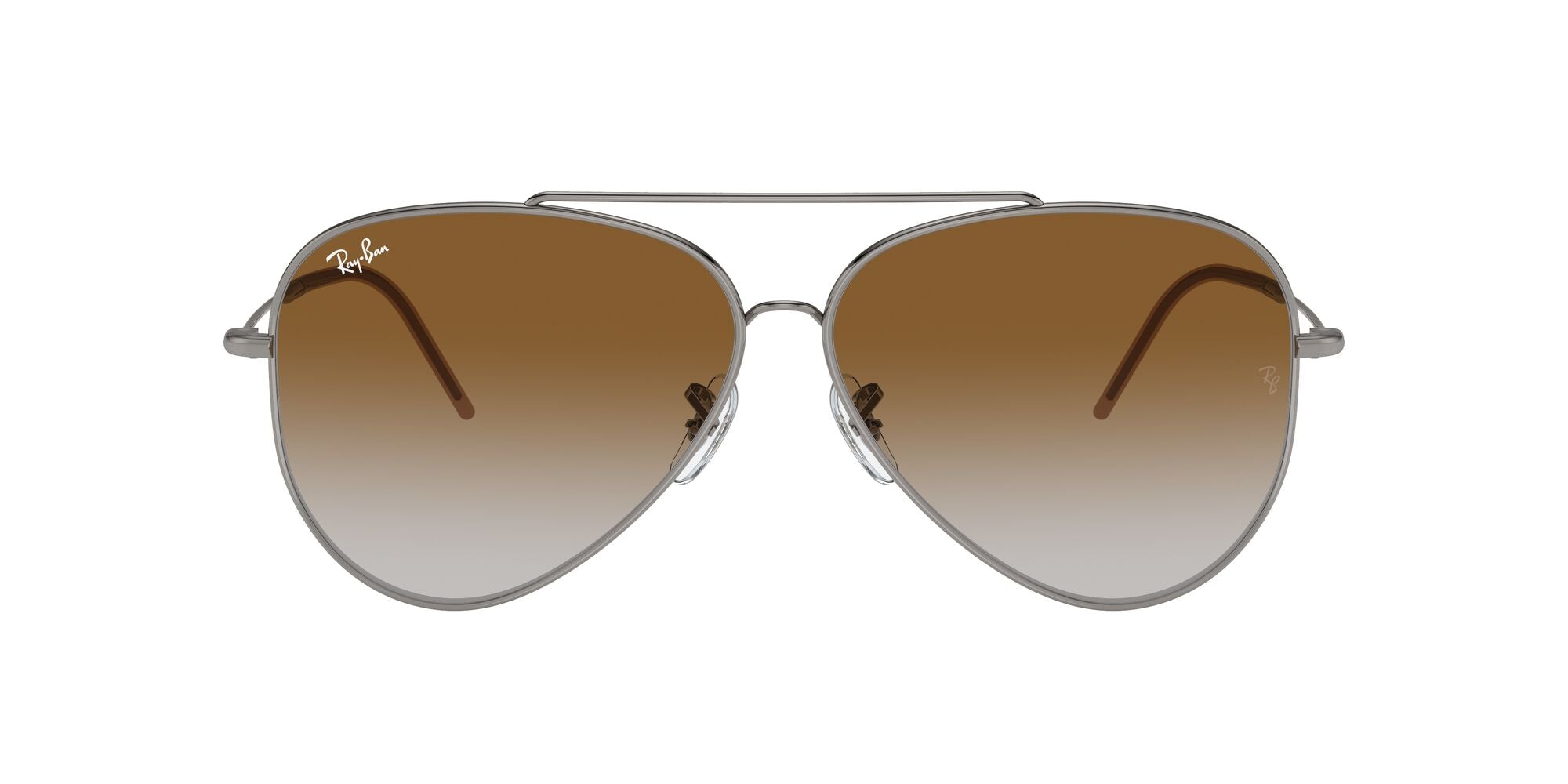 RAY-BAN AVIATOR REVERSE Gunmetal / Brown / 004/CB(59)