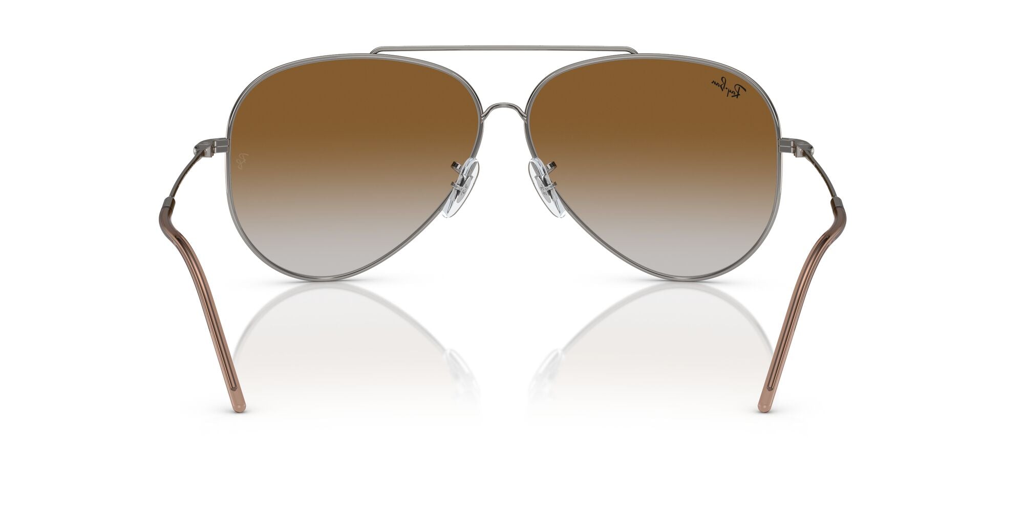 RAY-BAN AVIATOR REVERSE Gunmetal / Brown / 004/CB(59)