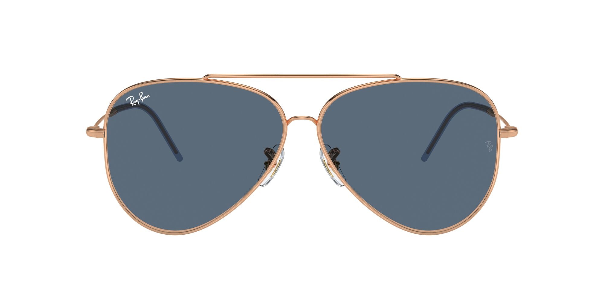 RAY-BAN AVIATOR REVERSE Rose Gold / Blue / 92023A(59)