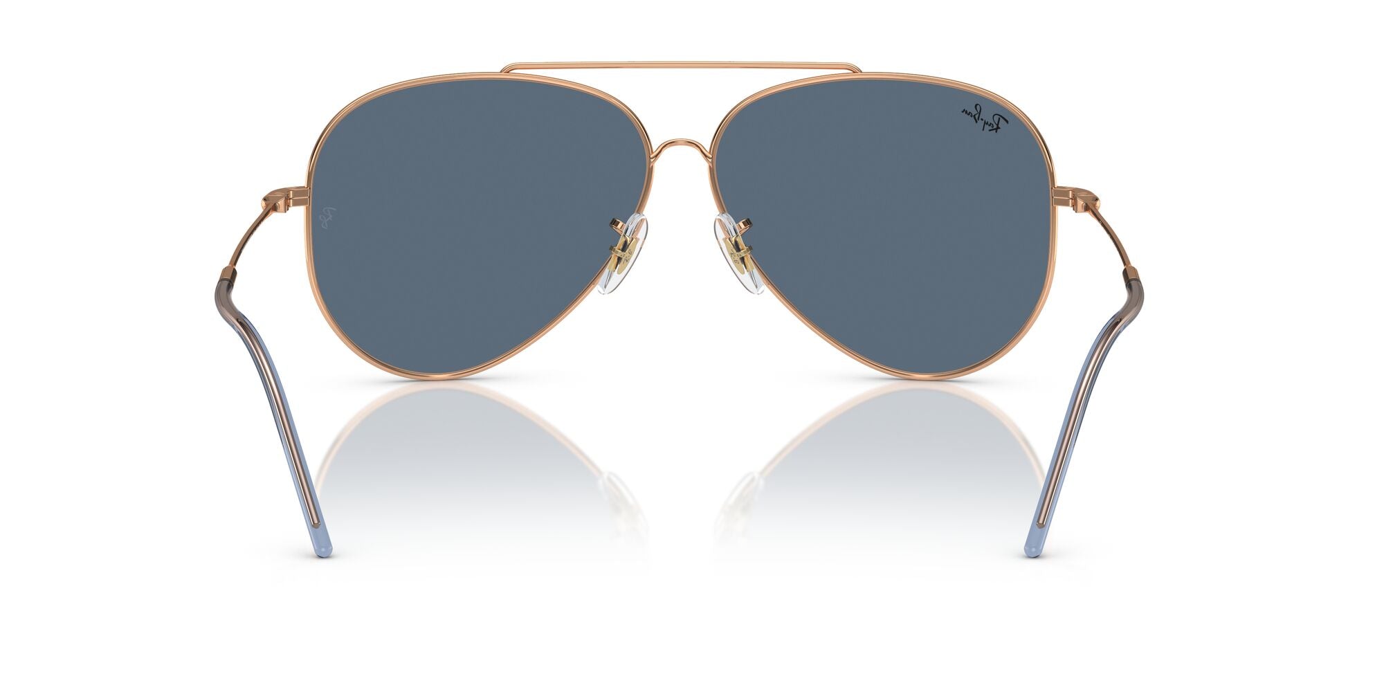 RAY-BAN AVIATOR REVERSE Rose Gold / Blue / 92023A(59)