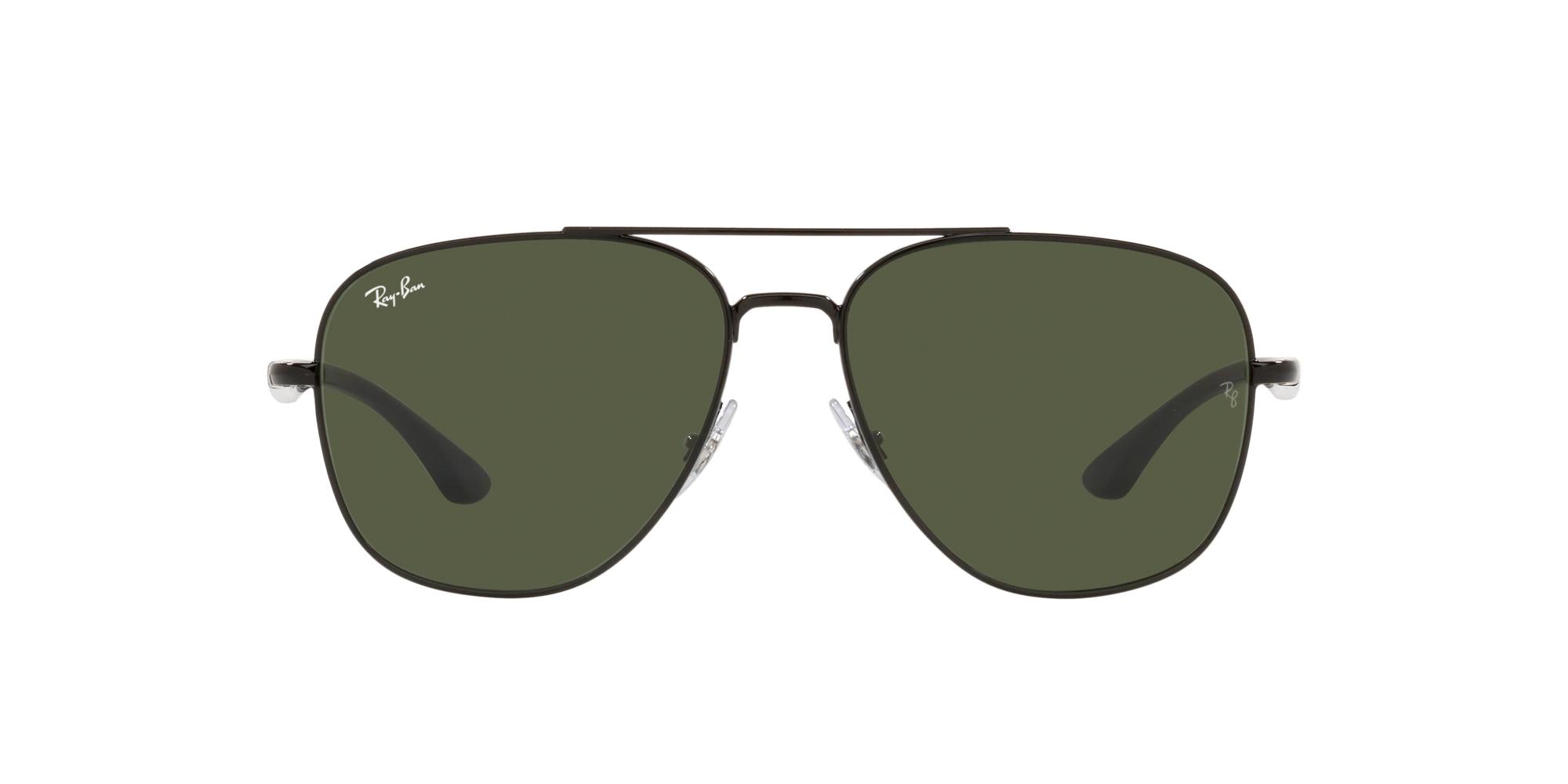 RAY-BAN Black / G-15 Green / 002/31(56)