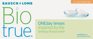 Biotrue Oneday for Astigmatism | 30 PK